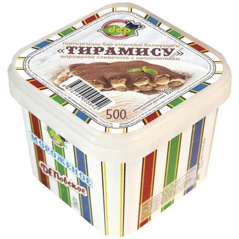 Мороженое ДЕП Сливочное 500г Тирамису
