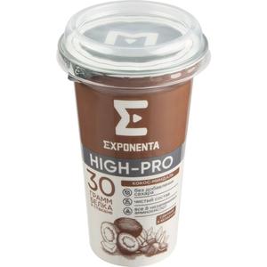 Напиток кислом EXPONENTA HIGH-PRO 250г Кокос-миндаль