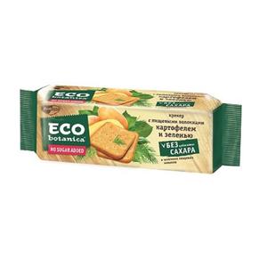 Крекер ЭКО Ботаника с пищ волокнами картоф/зелень 175г
