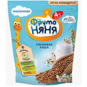 Каша ФРУТОНЯНЯ гречневая молочная 200г