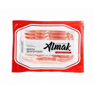 Бекон АЛМАК Венгерский с/к нарезка 150г