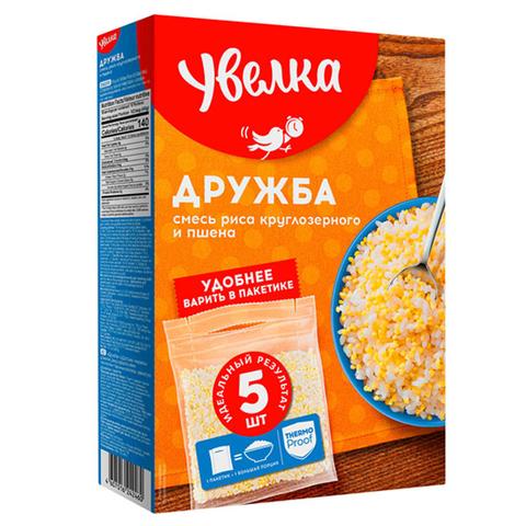 Крупа УВЕЛКА 5*80г Дружба рис-пшено