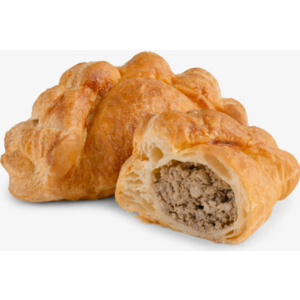 Пирожок слоеный с мясом 50гр 