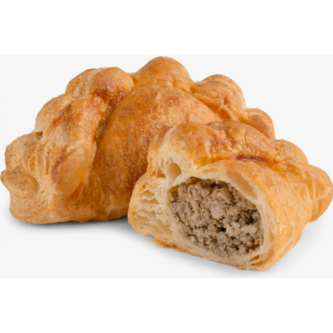 Пирожок слоеный с мясом 50гр 