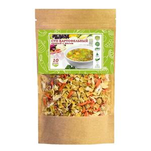 Суп ORGANIC FOOD картофельный пряный с мясом 120г