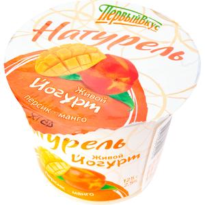 Йогурт ПЕРВЫЙ ВКУС Живой персик/манго 125г
