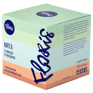 Чай ФЛОРИС мята 50г с корицей и гвоздикой