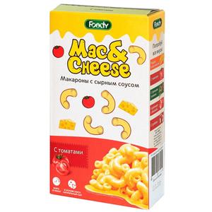 Мак изд MAK&CHEESE С соусом Сырный с томатами 143г