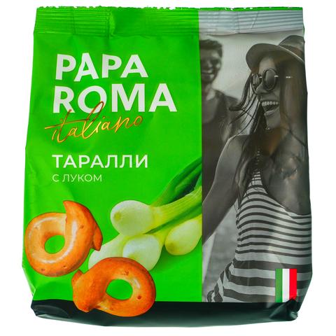 Сушки ПАПА РОМА ТАРАЛЛИ с луком 180г