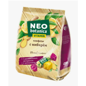 Конфеты НЕО Ботаника 200г имбирь