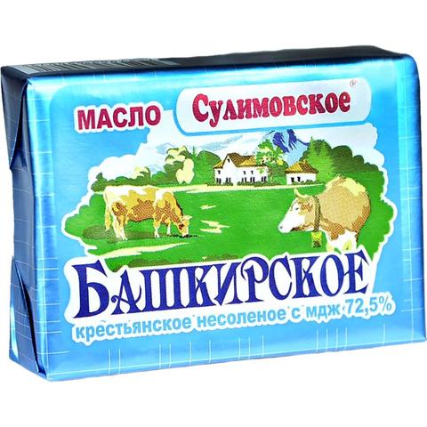 Масло слив БАШКИРСКОЕ 72,5% 175г
