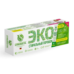 Порошок для стирки  СИНЕРГЕТИК Концентрат 4*25г
