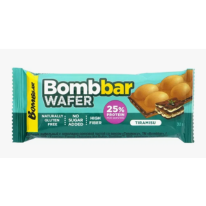 Батончик BOMBbar вафельный 32г вкус тирамису
