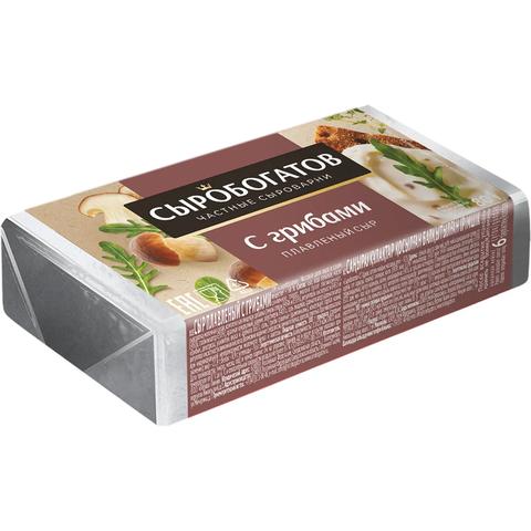 Сыр плав СЫРОБОГАТОВ С грибами 50% 80г