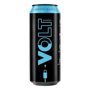 Напиток энергетический  VOLT 0,45 ж/б Кокос-Манго
