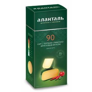 Сыр АЛАНТАЛЬ №90 брусок 45% 190г