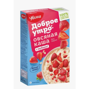 Каша УВЕЛКА 5*40г овсяная с клубникой