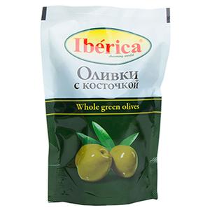 Оливки ИБЕРИКА с/к170г д/п