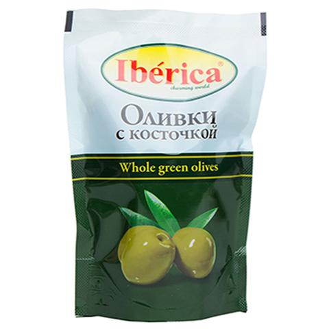 Оливки ИБЕРИКА с/к170г д/п