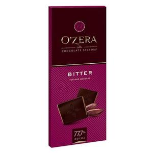 Шоколад О"ЗЕРА 90г Горький Биттер 77,7% 