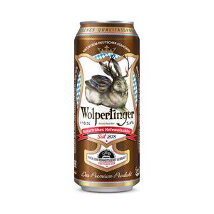 Пиво ВОЛЬПЕРТИНГЕР Пшеничное светлое  н/ф 5,0% 0,5л ж/б