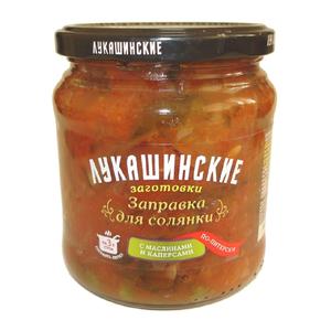 Заправка для солянки ЛУКАШИНСКИЕ 450г ст/б