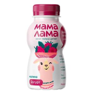 Йогурт МАМА ЛАМА 2,5% 200г Малина