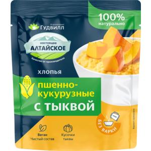 Хлопья ГУДВИЛЛ пшенично-кукурузные 40г с тыквой без варки
