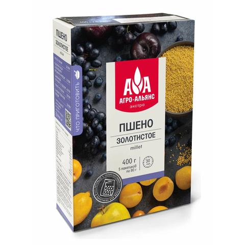 Крупа АГРО-АЛЬЯНС пшено золотистое 5*80г 400г