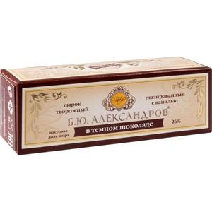 Сырок творож РОСТАГРОКОМПЛЕКС Ваниль в темном шоколаде 26% 50г