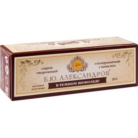 Сырок творож РОСТАГРОКОМПЛЕКС Ваниль в темном шоколаде 26% 50г