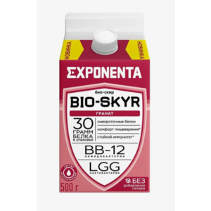 Напиток кислом EXPONENTA БИО СКИР 500г гранат