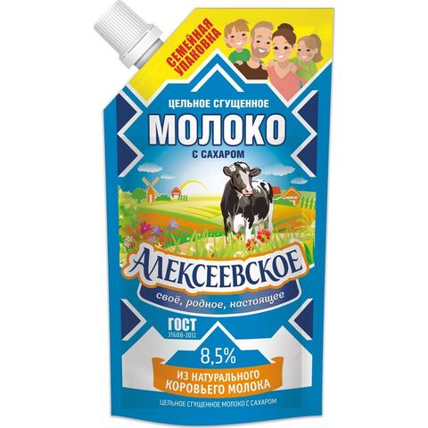 Молоко сгущ АЛЕКСЕЕВСКОЕ 8,5%  650г д/п