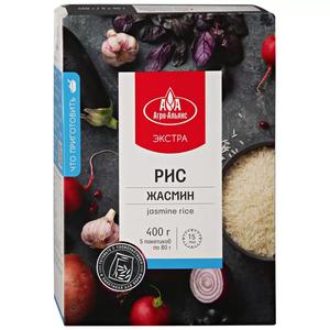 Крупа АГРО-АЛЬЯНС рис жасмин 5*80г 400г
