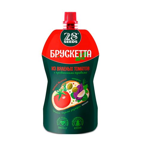 Брускетта 28SEEDS из вяленых томатов с прованскими травами 150г д/п