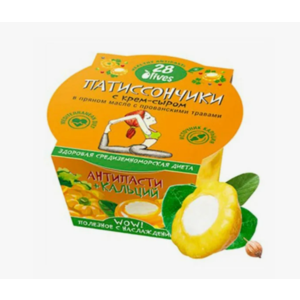 Антипасти 28 OLIVES WOW! патиссончики с крем-сыром 130г