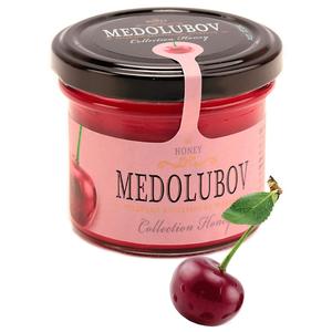Суфле - Мёд МЕДОЛЮБОВ с вишней 40г