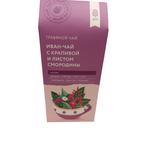 Чай травяной МЕДОВЫЙ ДОМ Иван-чай со смородиной и крапивой 35г 