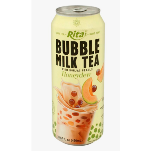 Напиток РИТА баббл милк 490мл дыня
