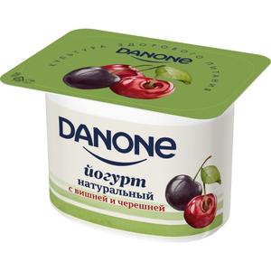 Йогурт ДАНОН 2,9% 110г Вишня-черешня