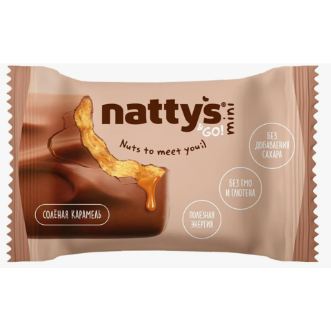 Батончик НАТТИС мини 20г в асс