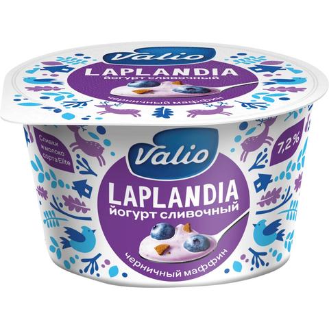 Йогурт ВИОЛА Лапландия 7.2% 180г черника-маффин