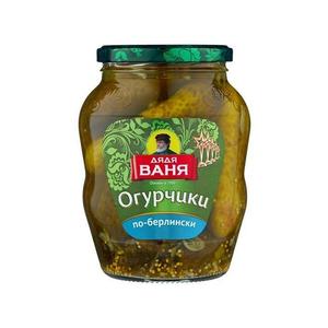 Огурцы ДЯДЯ ВАНЯ по-берлински 950г