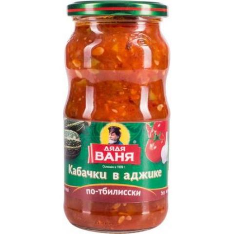 Кабачки ДЯДЯ ВАНЯ В аджике по-тбилисски 460г