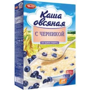 Каша УВЕЛКА 5*40г овсяная с черникой 