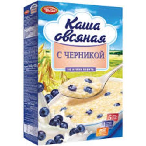 Каша УВЕЛКА 5*40г овсяная с черникой 