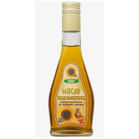 Масло АРОМАТЫ ЖИЗНИ подсолнечное нераф 230мл