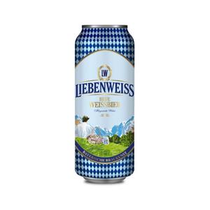 Пиво ЛИБЕНВАЙС ХЕФЕ-ВАЙСБИР нефильт.5,1% 0,5л ж/б