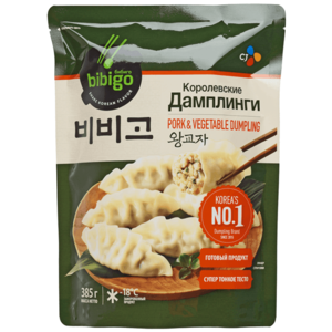 Дамплинги БИБИГО мини со вкусом свинины и огурца 250г