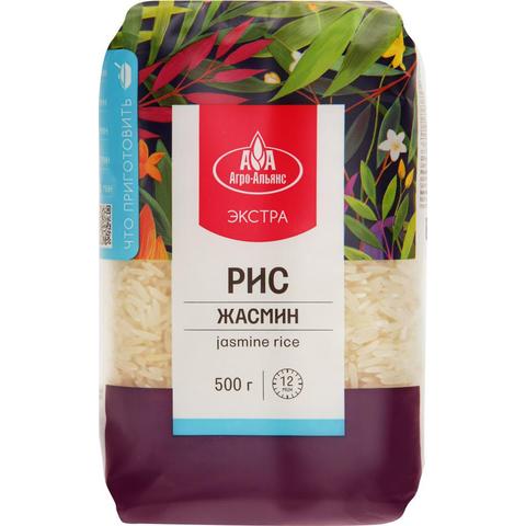 Крупа АГРО-АЛЬЯНС рис жасмин 500г